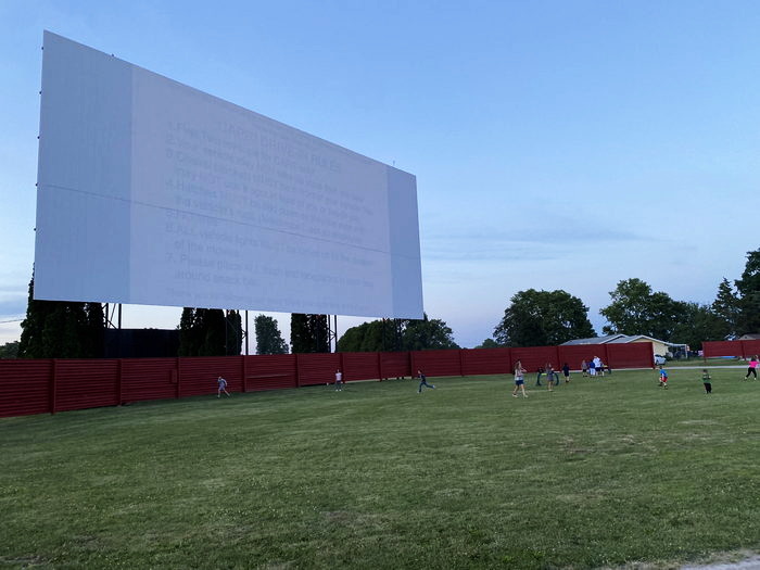 Capri Drive-In Theatre - June 18 2022 Photo (newer photo)